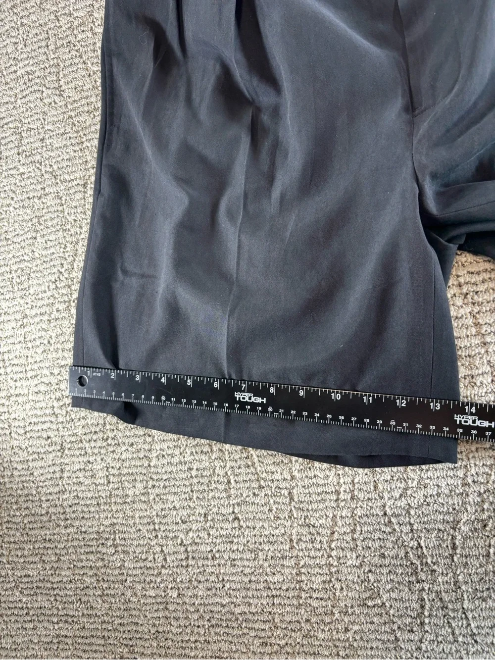 Polo Ralph Lauren Men’s Size‎ 36 Black Silk Blend Chino Shorts